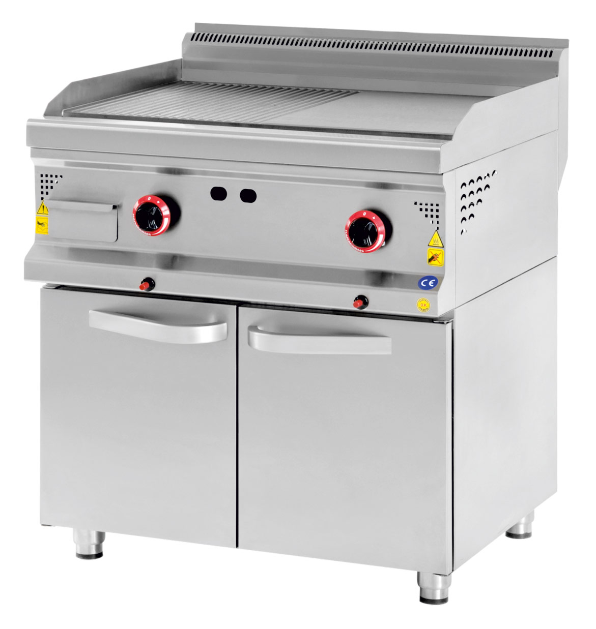 Karacasan Elektrikli Gazlı Dolaplı Izgara - 700 Serisi Düz Pleyt Izgara ''FİYAT SORUNUZ''