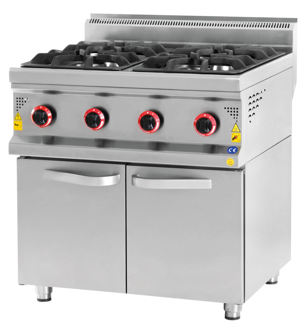 Karacasan Dolaplı Gazlı Ocak - 700 Serisi 4 Kafalı ''FİYAT SORUNUZ''