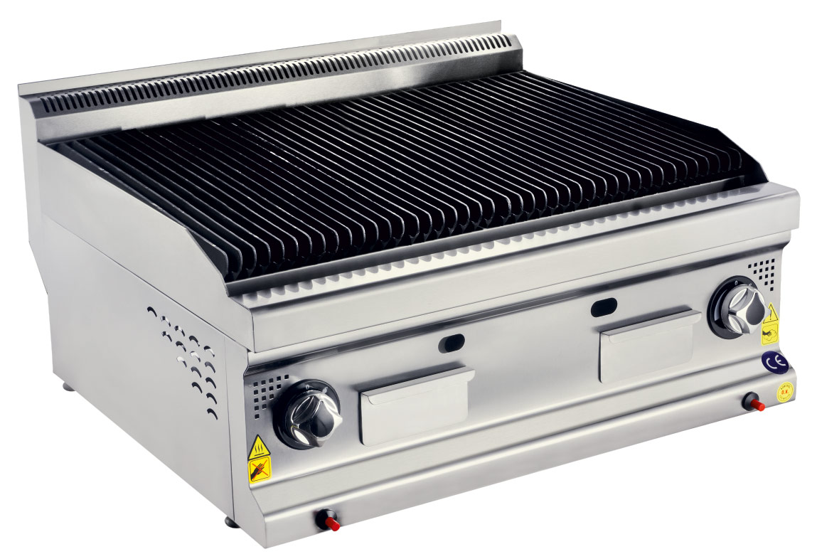 Karacasan Set Üstü Gazlı Sulu Izgara - 700 Serisi 800 x 700 ''FİYAT SORUNUZ''