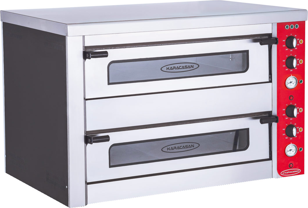 Karacasan Çift Katli Pizza Fırını 30 cm x 12Pizza PFE 12 ''FİYAT SORUNUZ''