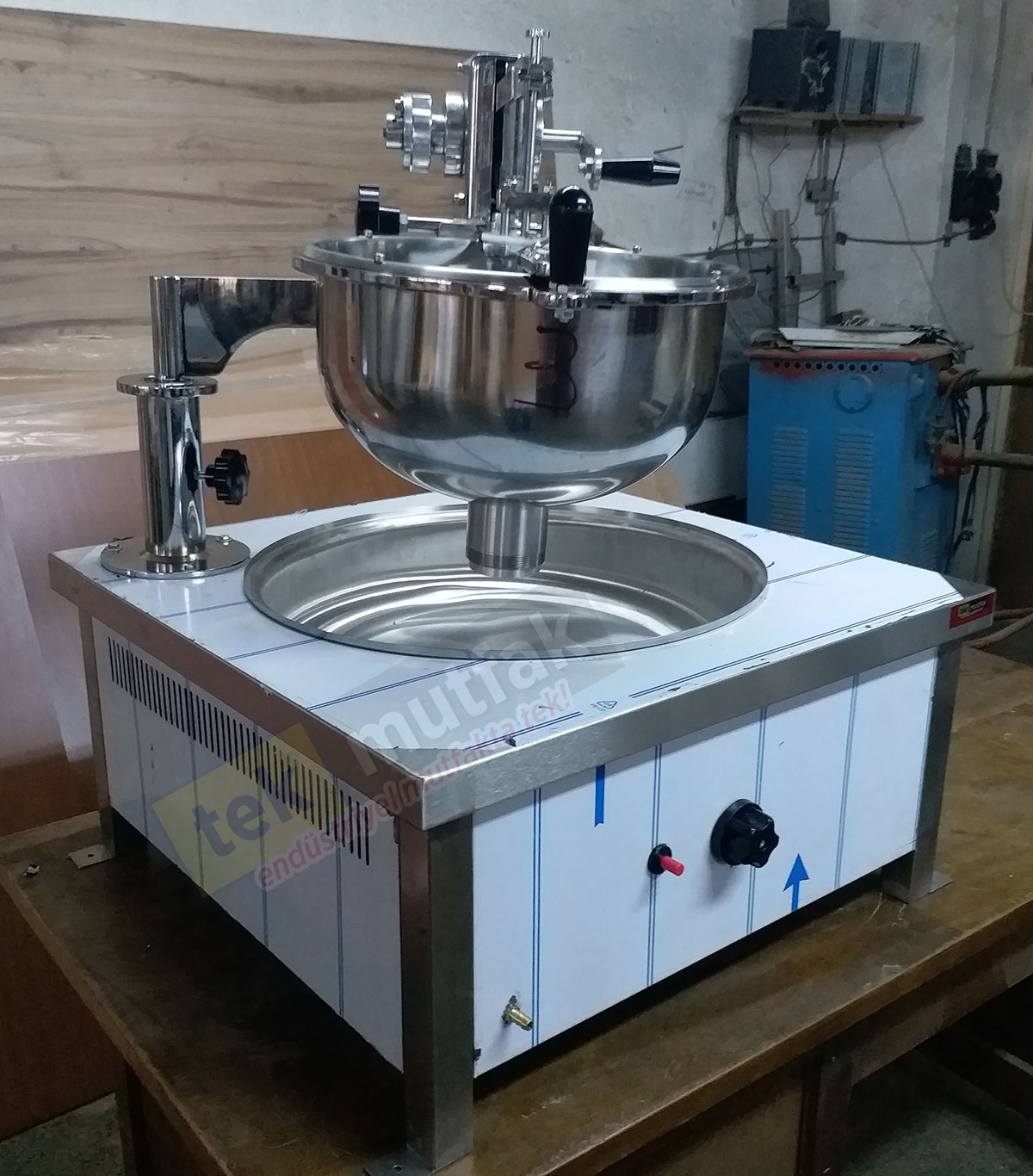 Set Üstü Elektrikli Lokma Pişirme Tezgahı - Manuel Lokma Dökme Makinalı Lokma Fritözü