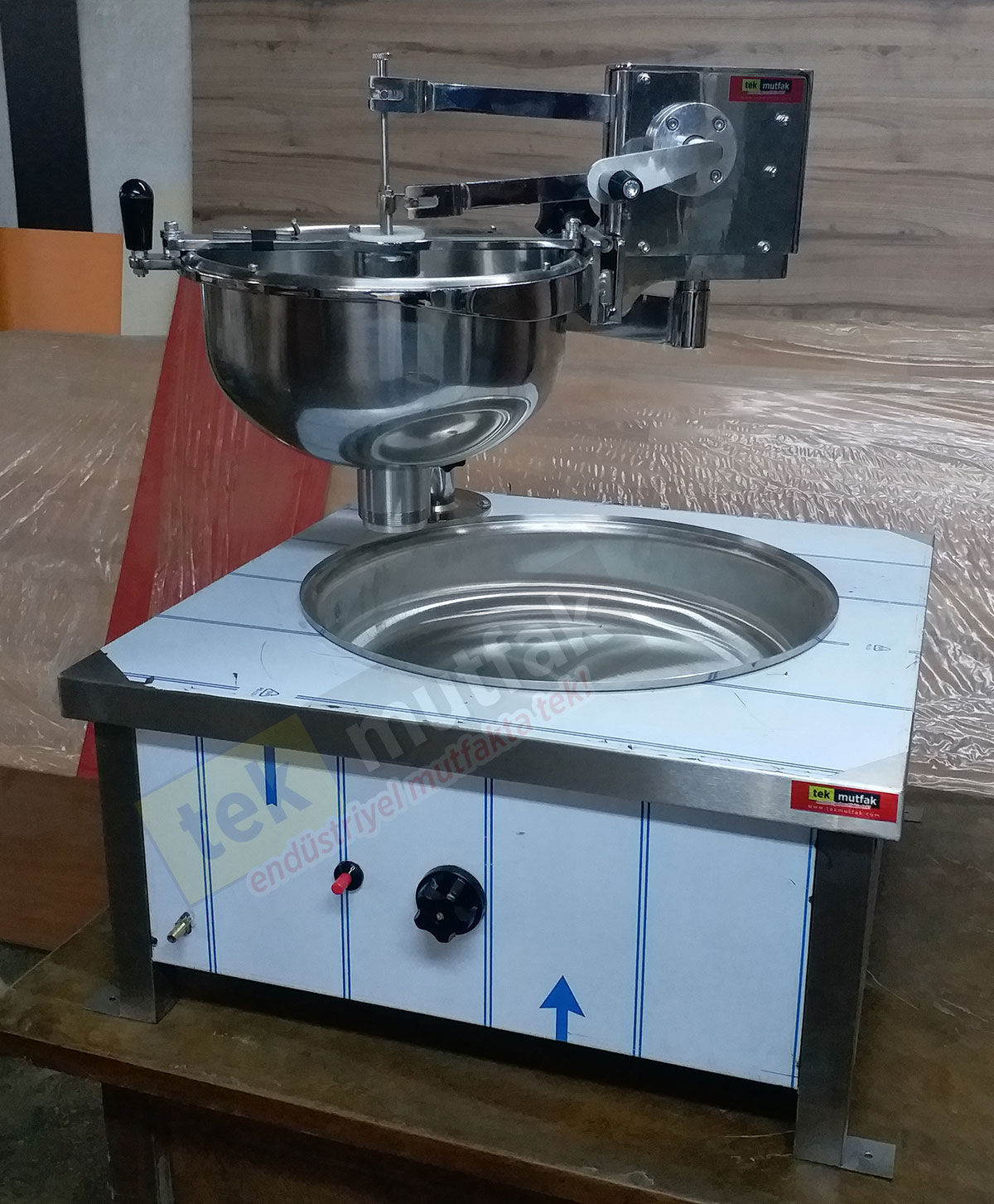 Set Üstü Elektrikli Lokma Pişirme Tezgahı - Manuel Lokma Dökme Makinalı Lokma Fritözü