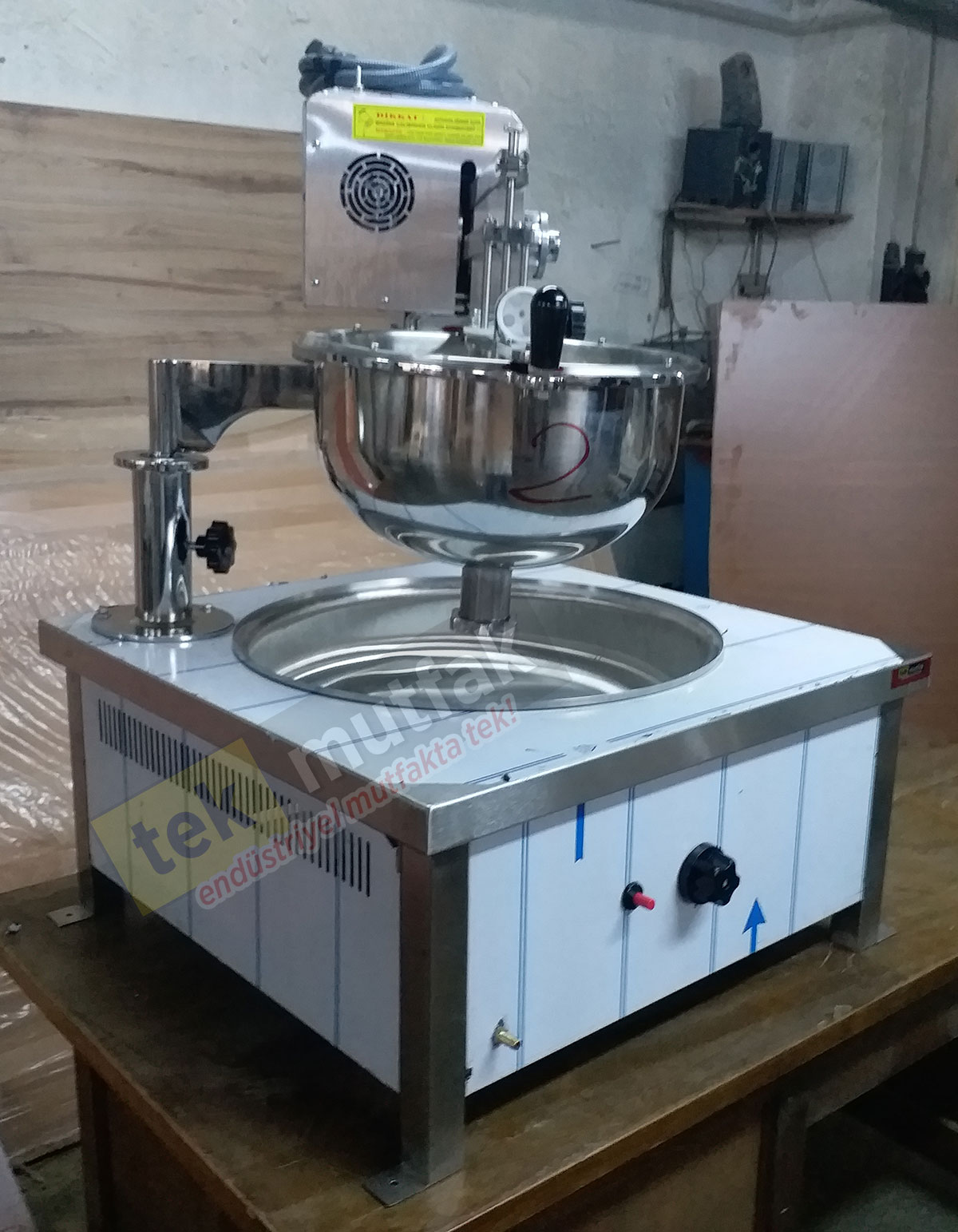 Set Üstü Elektrikli Lokma Pişirme Tezgahı - Otomatik Lokma Dökme Makinalı Lokma Fritözü