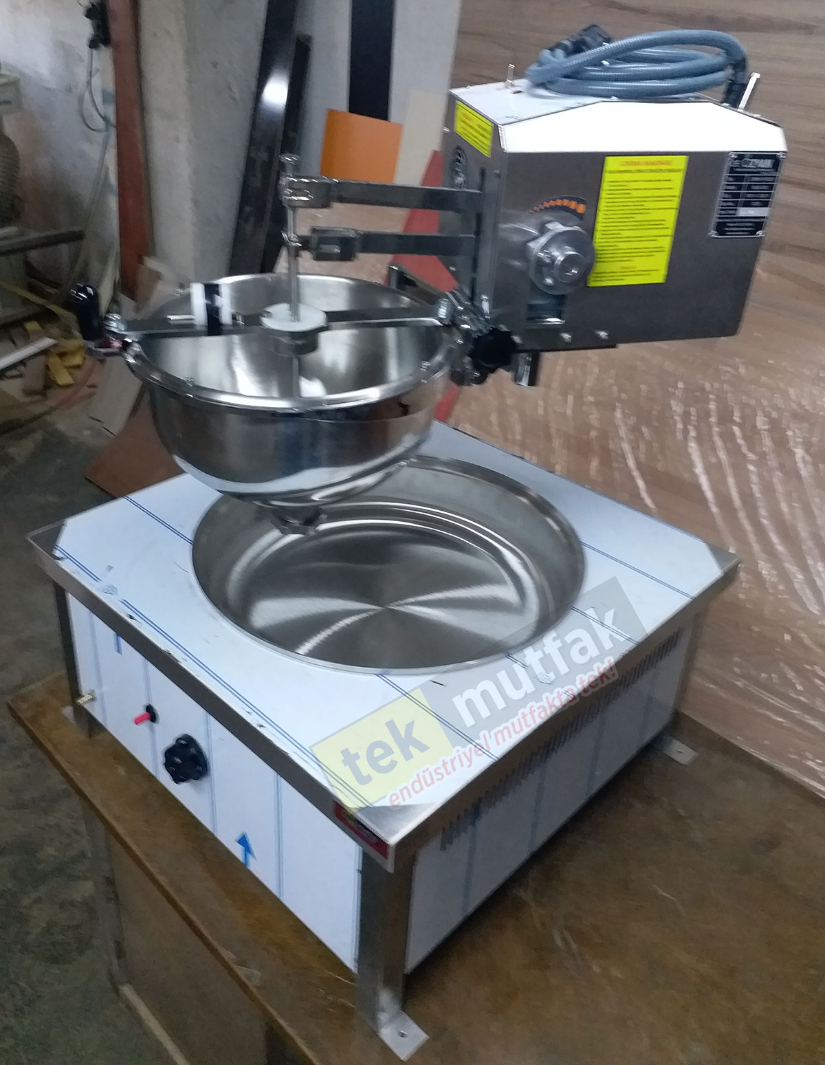 Set Üstü Lokma Pişirme Tezgahı - Otomatik Lokma Dökme Makinalı Lokma Fritözü