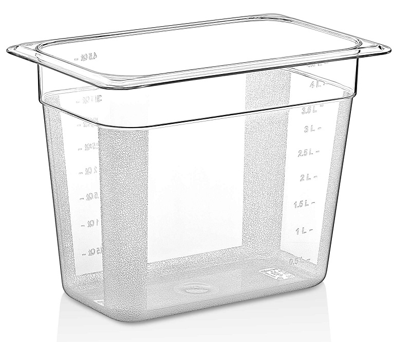 Polikarbon Gastronom Küvet 1/4 - 200 mm