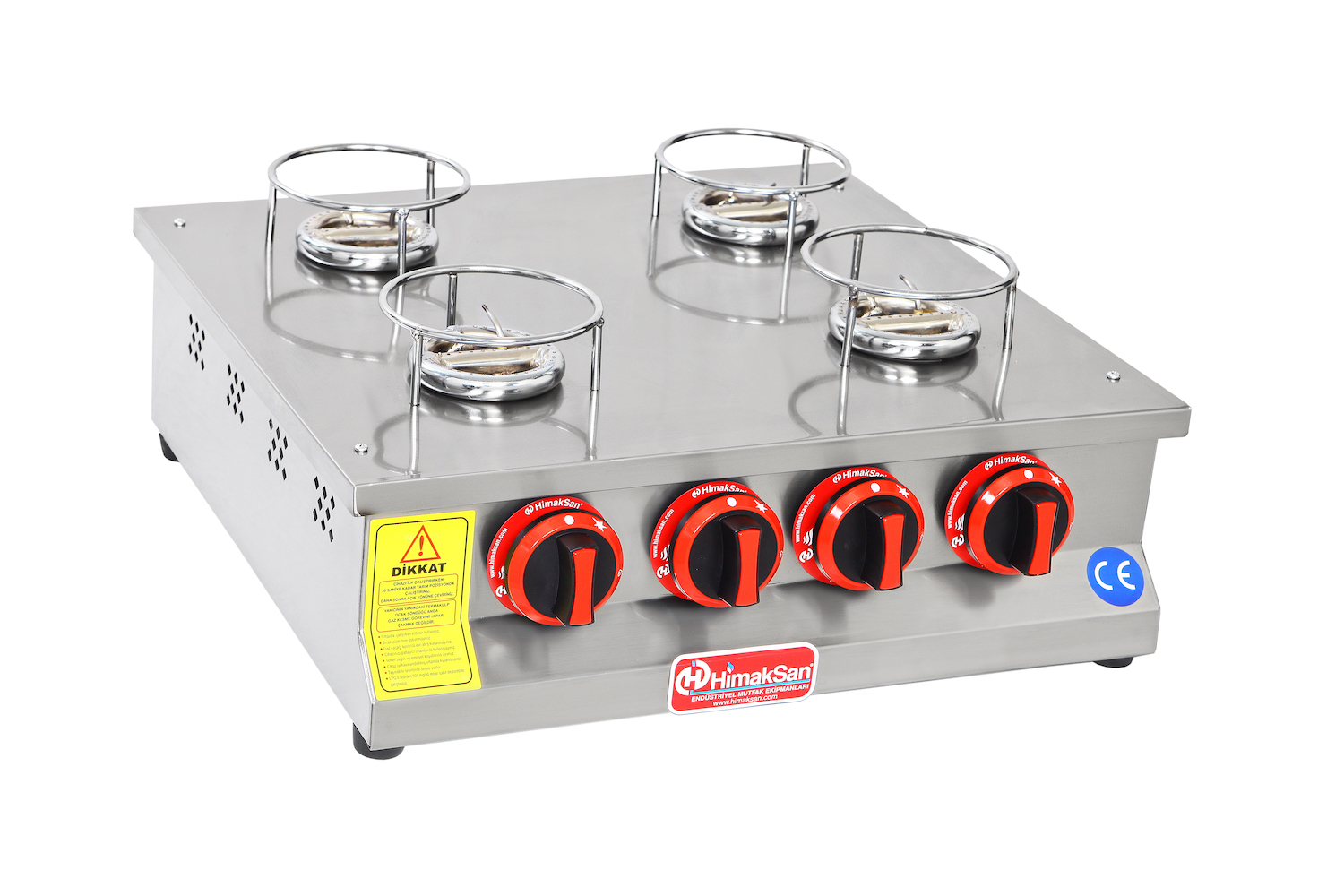 Himaksan Set Üstü Künefe Ocağı 4 Pişiricili Kare Gazlı Ce Belgeli ''FİYAT VE STOK SORUNUZ''