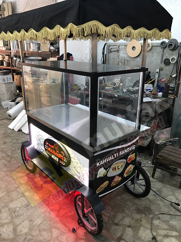 Seyyar Simit Kahvaltı Börek Arabası