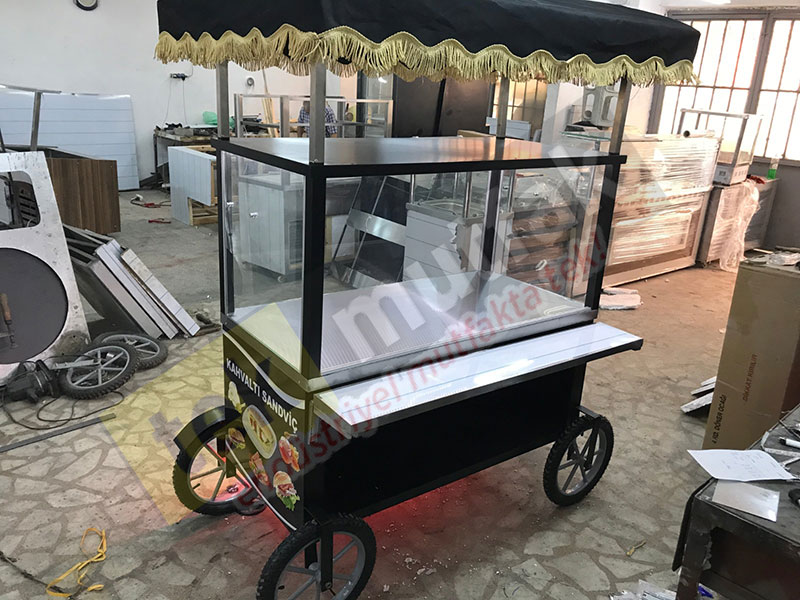 Seyyar Simit Kahvaltı Börek Arabası