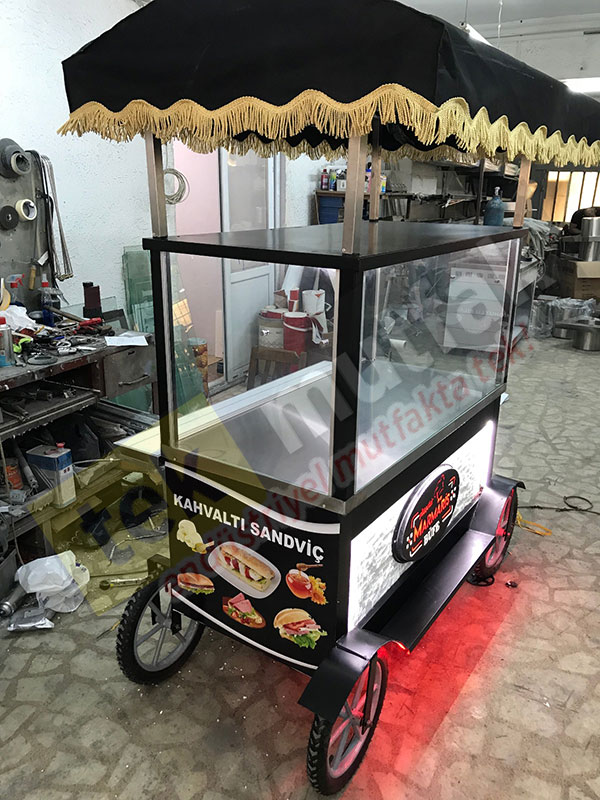 Seyyar Simit Kahvaltı Börek Arabası