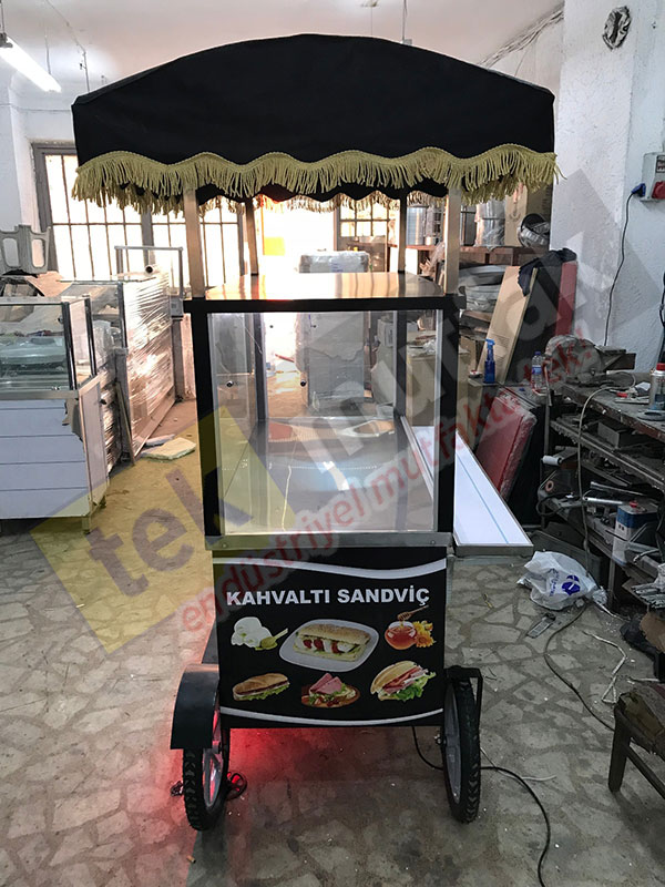 Seyyar Simit Kahvaltı Börek Arabası