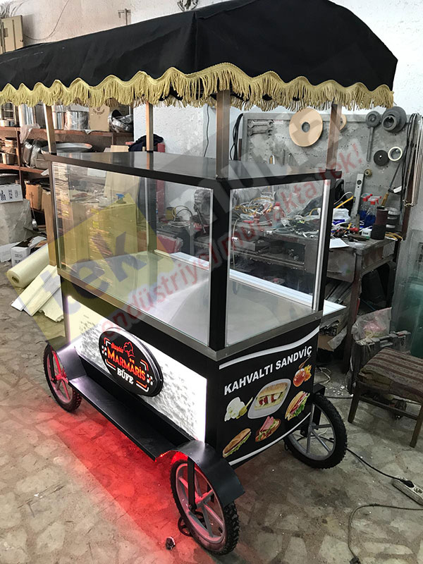 Seyyar Simit Kahvaltı Börek Arabası