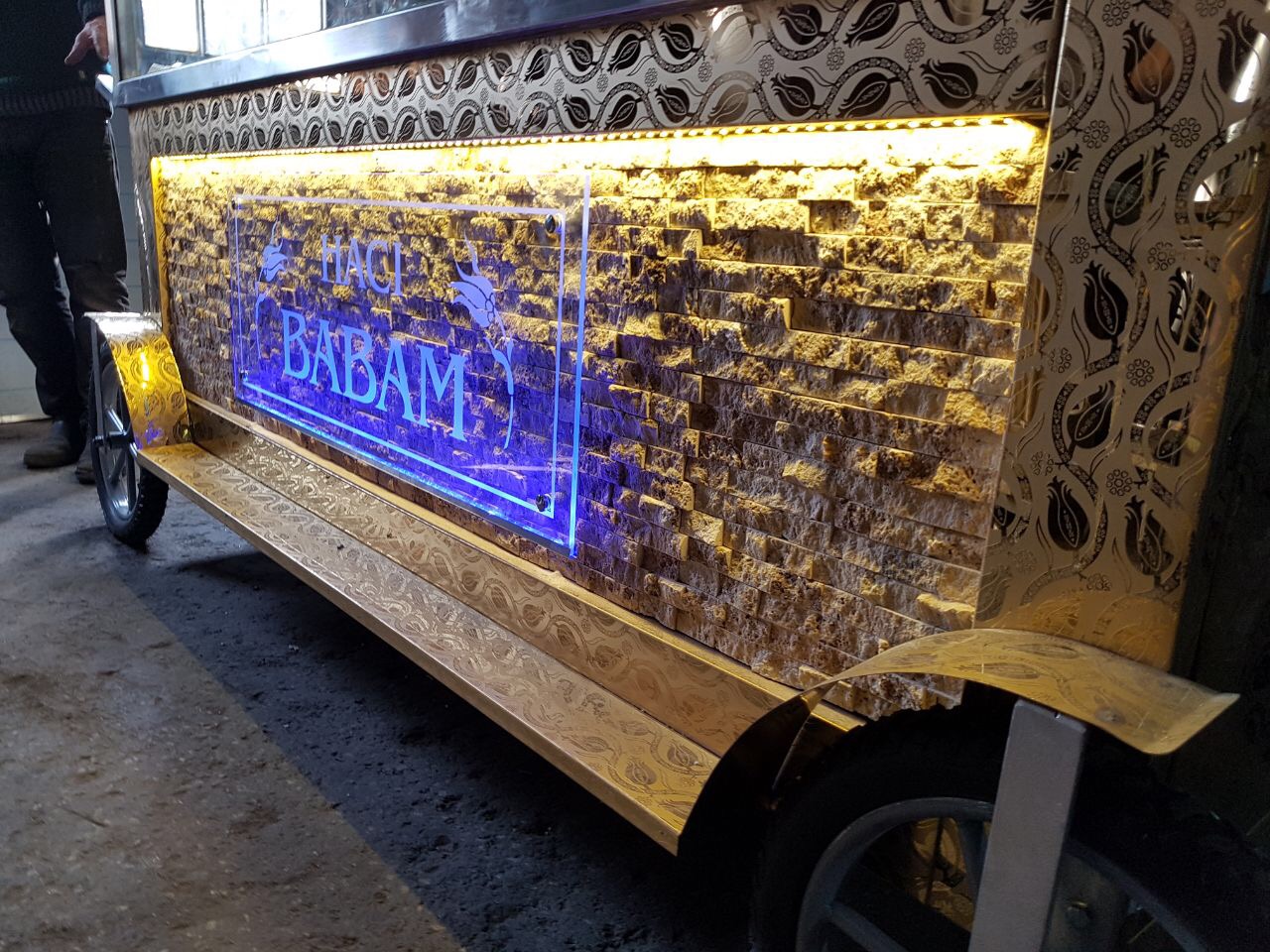 Seyyar Gold Kahvaltı Börek Simit Arabası