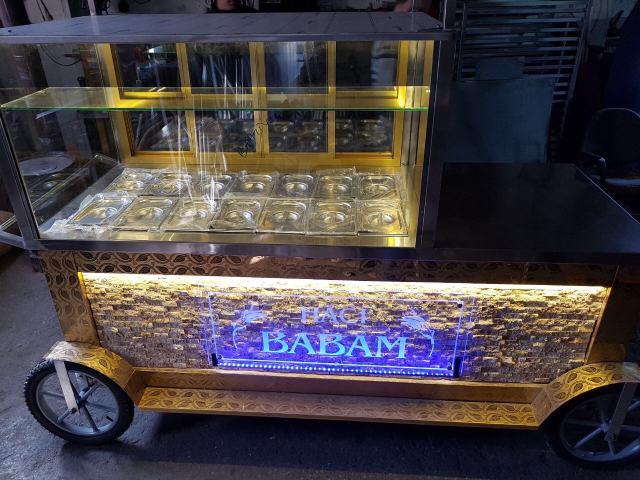 Seyyar Gold Kahvaltı Börek Simit Arabası