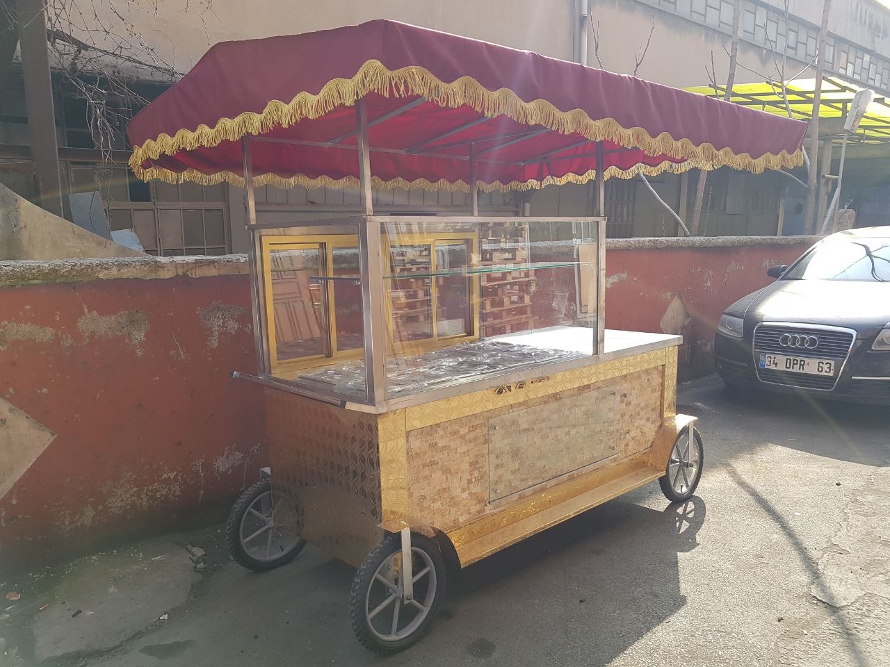 Seyyar Simit Kahvaltı Börek Arabası