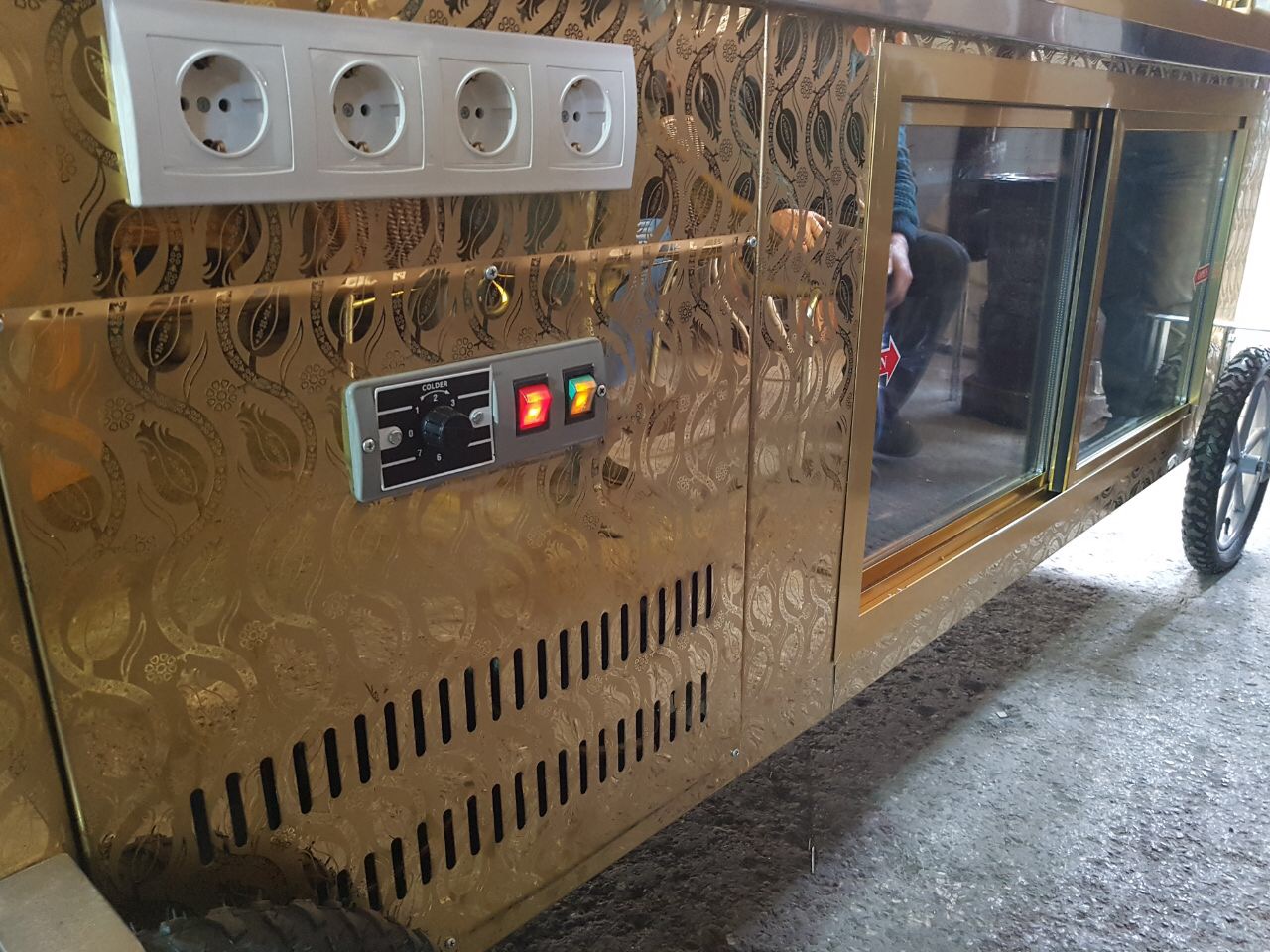 Seyyar Simit Kahvaltı Börek Arabası